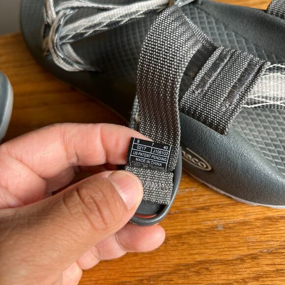 Chaco Women's Z/X2 Classic Apex Gray Comfort Sandals Size 9 Hiking Gorpcore‎ - Picture 3 of 6